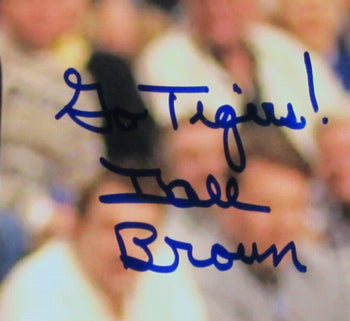 Dale Brown Autographed/Inscribed 11X14 Photo Lsu
