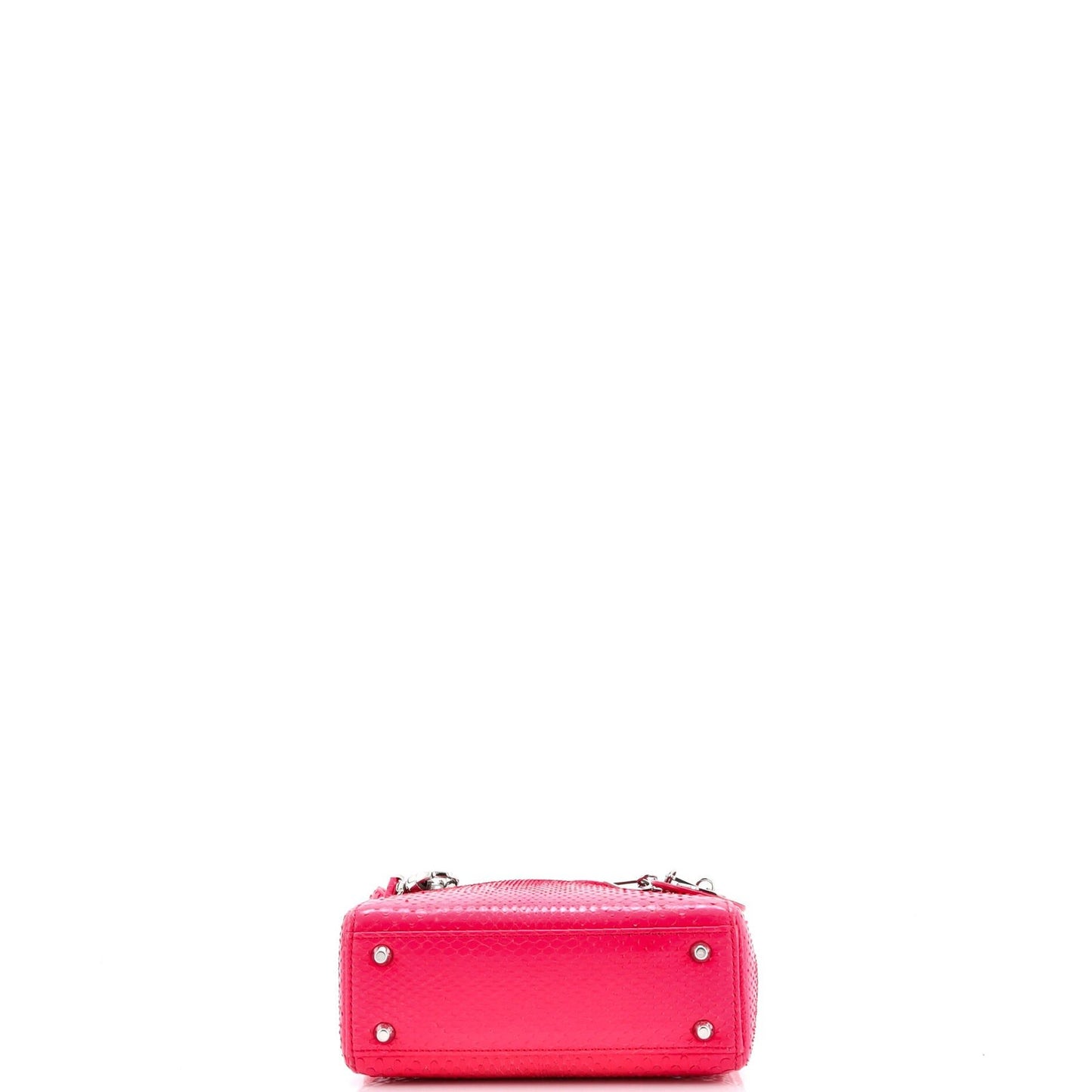 Christian Dior Lady Dior Bag Python Small