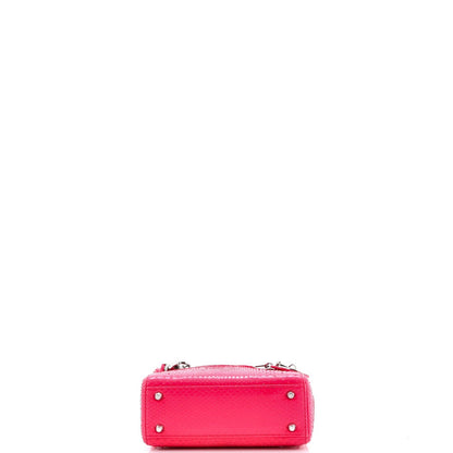 Christian Dior Lady Dior Bag Python Small