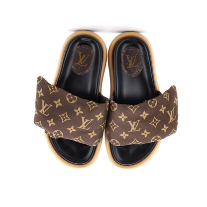 Louis Vuitton Women'S Pool Pillow Comfort Mule Sandals Monogram Nylon