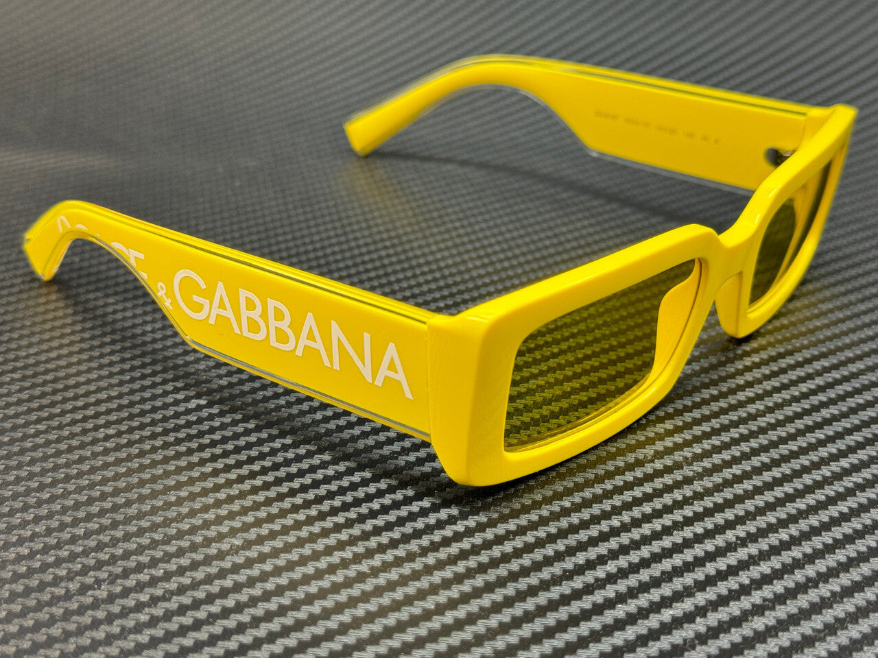 DOLCE & GABBANA DG6187 333485 Yellow Women's 53