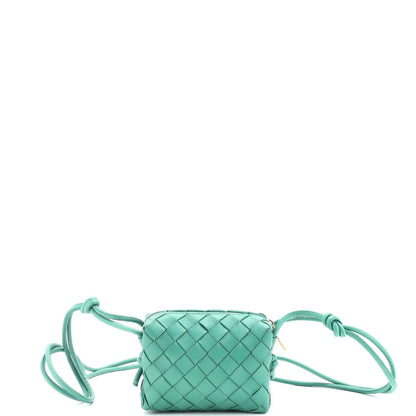 Bottega Veneta Loop Crossbody Bag Intrecciato Nappa Candy