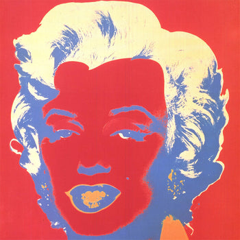 Andy Warhol Marilyn Red Blue (Mini) 