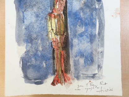 Jehan Gerson La Passion De Nostre Seigneur 1960 Limited Signed By Paul Aizpiri