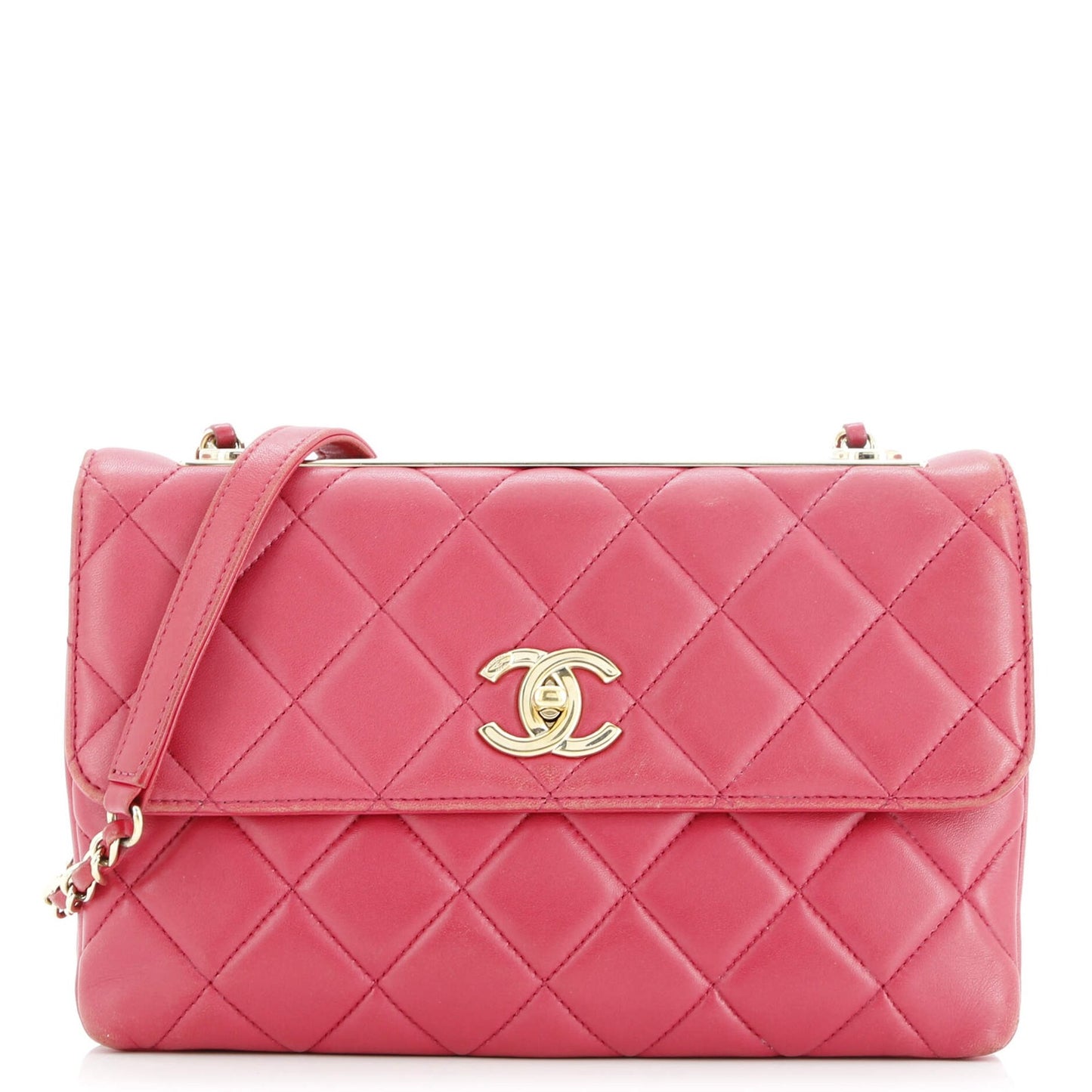 Chanel Trendy Cc Flap Bag Quilted Lambskin Medium