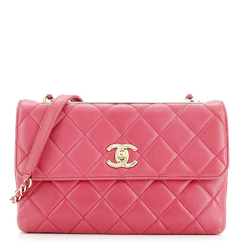 Chanel Trendy Cc Flap Bag Quilted Lambskin Medium