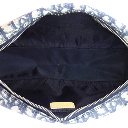 Christian Dior Vintage Crossbody Bag Diorissimo Canvas Medium