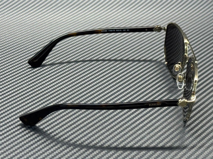BURBERRY BE3166 110973 Light Gold Dark Brown Men's 60 mm Sunglasses