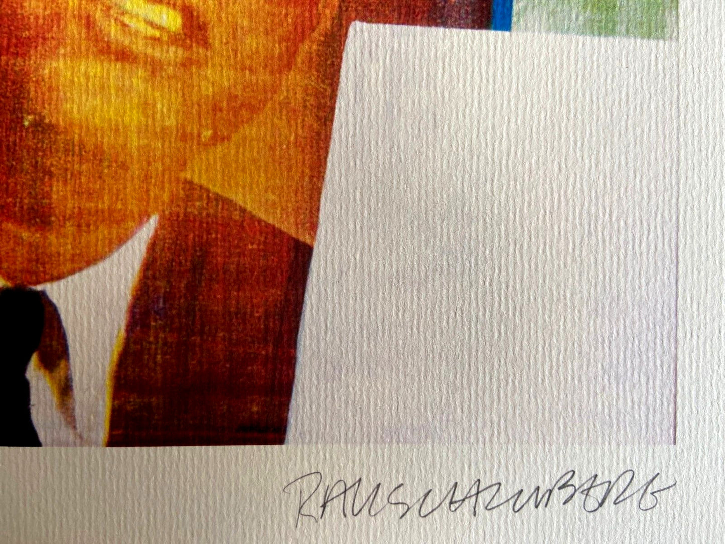 Robert Rauschenberg Lithograph 175Ex. Coa Stamped Numbered Rare