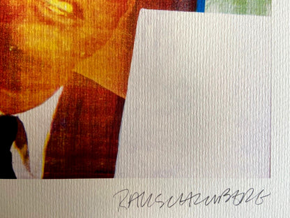 Robert Rauschenberg Lithograph 175Ex. Coa Stamped Numbered Rare