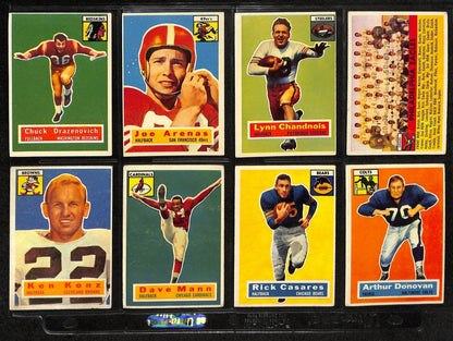 1956 Topps Football Card Complete Set (1-120)