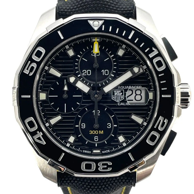Tag Heuer Aquaracer Caliber 16 Chronograph Cay211A Black