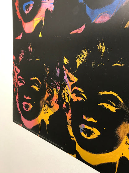 1993 Andy Warhol Montreal Museum of Fine Arts Exhibition Poster 4 Marilyns