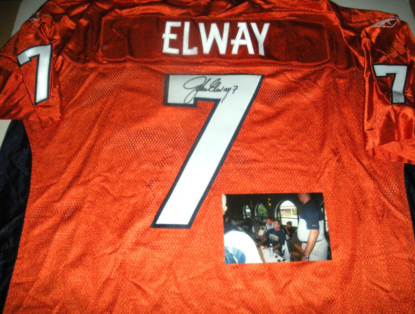 John Elway Denver Broncos Last One! W/Coa Signed