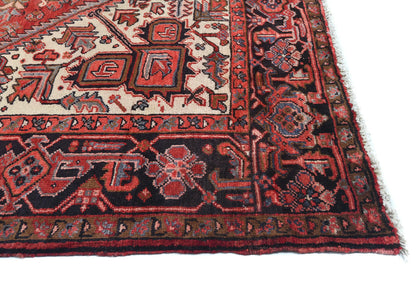 Vintage Serapi Handmade Oriental Rug Classic
