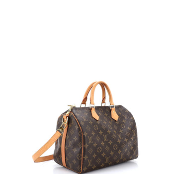 Louis Vuitton Speedy Bandouliere Bag Monogram Canvas 30