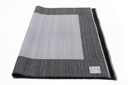 Modern Gabbeh Wool Area Rug Oriental 4X6 Ft