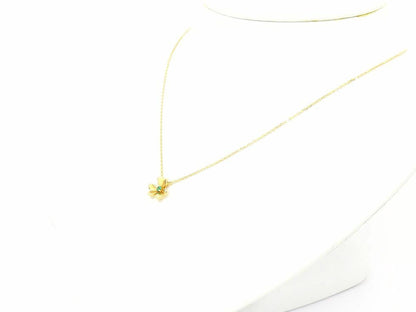 Van Cleef & Arpels Vcarp7Sb00 K18Yg 1P Emerald Frivole Pendant Mini Model