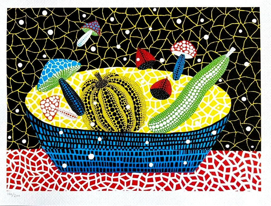 Yayoi Kusama Lithograph Mori.Art Museum Coa Numbered Limited 200