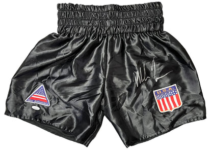 Mike Tyson Autographed Boxing Trunks (Jsa)