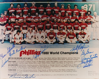 1980 Philadelphia World Series Champs