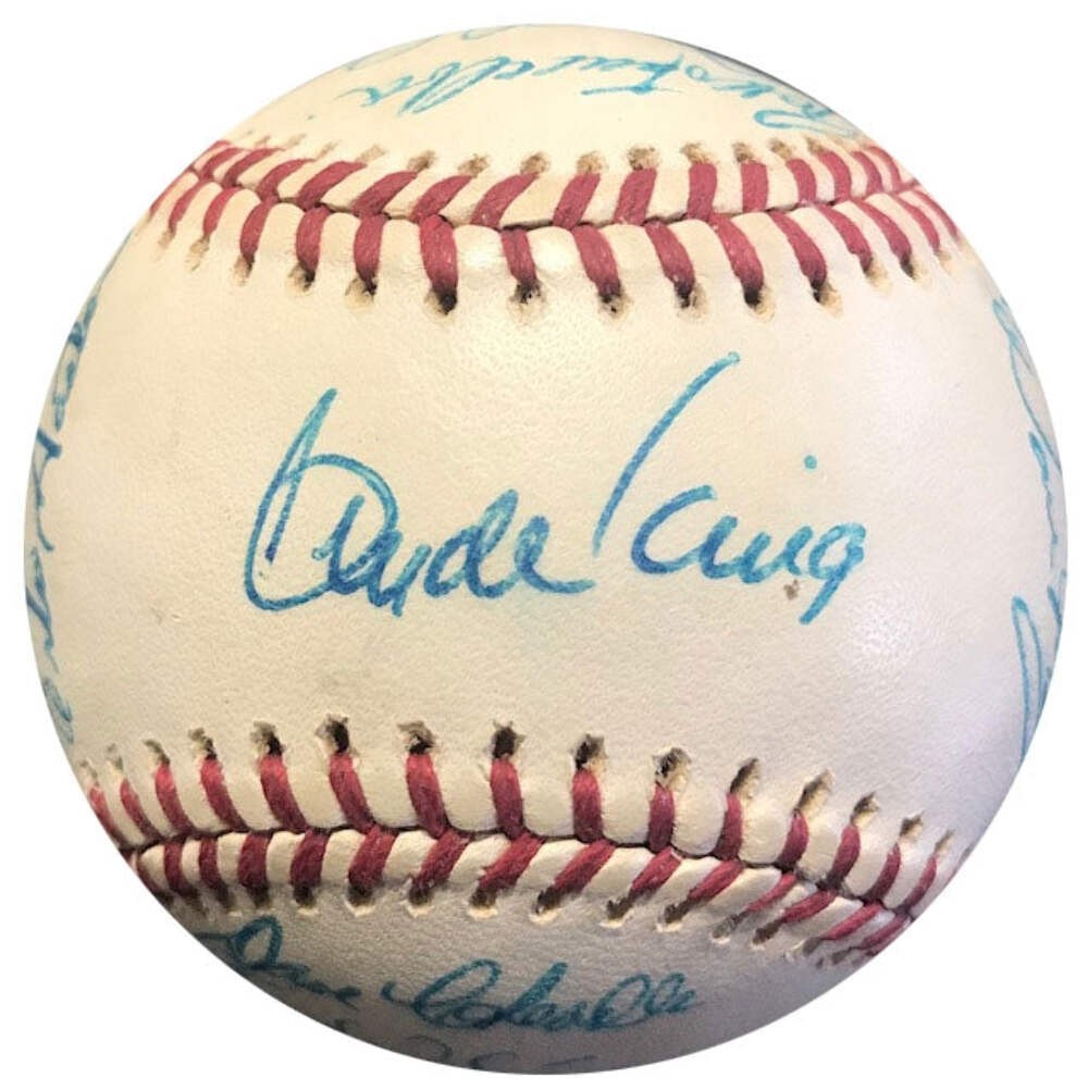 1970'S Atlanta Braves Autographed Baseball