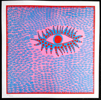 Yayoi Kusama Lithograph (Mori Art Museum) Coa Limited Edition 200
