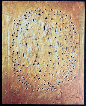 Lucio Fontana Lithograph COA Original Signed In