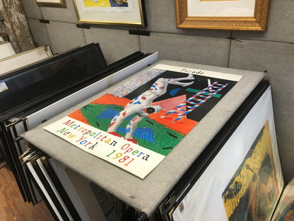 David Hockney Harlequin From Parade " Poster Pop Art Multicolor