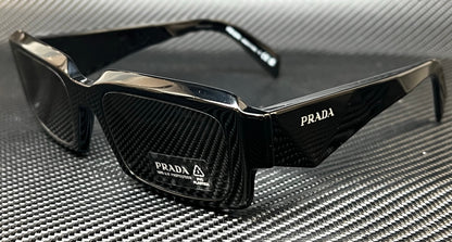 PRADA PR 27ZS 16K08Z Black Dark Grey Men's 54 mm