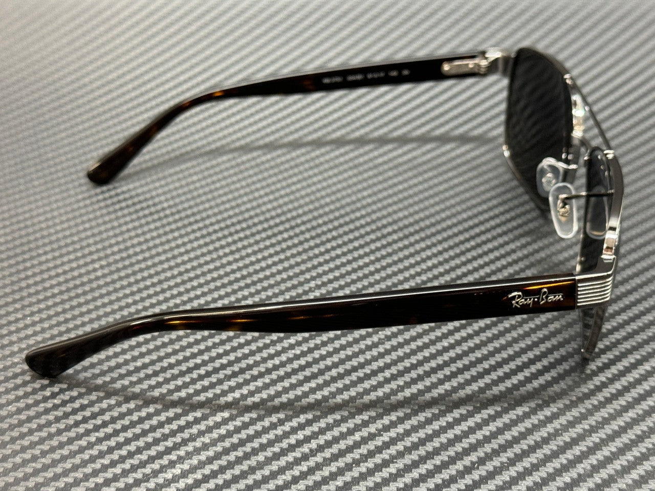 RAY BAN RB3751 004 B1 Gunmetal Grey Unisex 61 mm Sunglasses