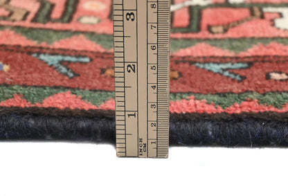 Vintage Farmho Hallway Carpet Tribal Geometric