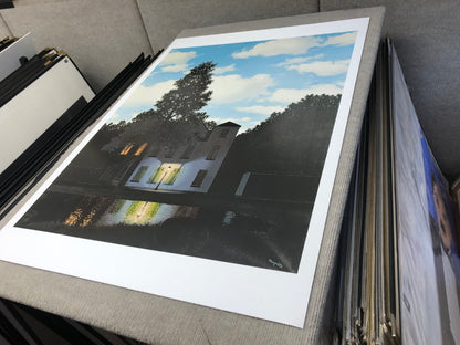 Rene Magritte - L'Empire Des Lumieres - Offset Lithograph