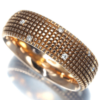 Damiani Ring Metropolitan Dream Diamond 18P Us7.75 18K 750 Rose Gold