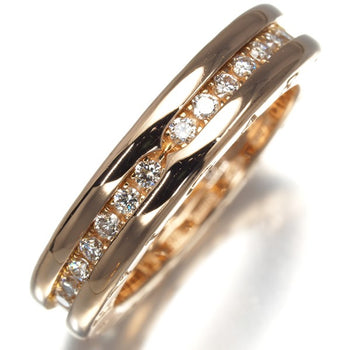 Bvlgari Ring Diamond B - Zero1 Xs Full Eternity Eu51 18K 750 Rose Gold