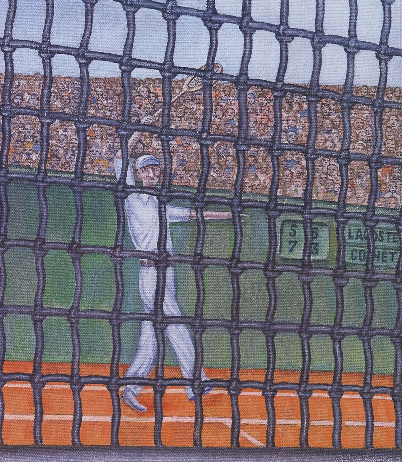 Konrad Klapheck Roland Garros French Open " Poster Pop Art Bl