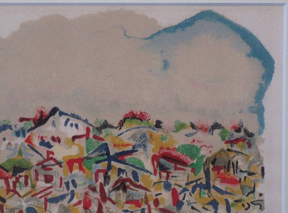 Henry Miller Lithograph Landscape Art signed ED 44/ 120 Framed Collectible Print