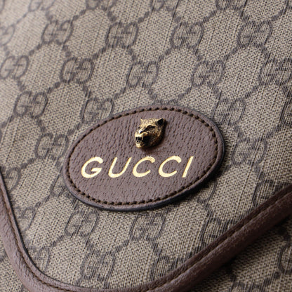 Gucci Neo Vintage Envelope Messenger Gg Coated Canvas Medium