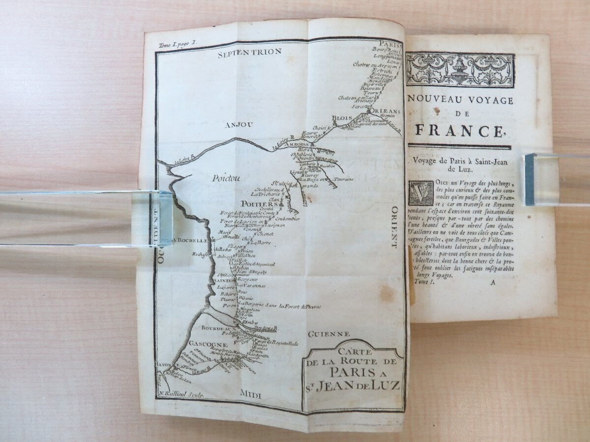 Jean-Aimar Piganiol De La Force Nouveau Voyage De France 1755, Legras, Paris