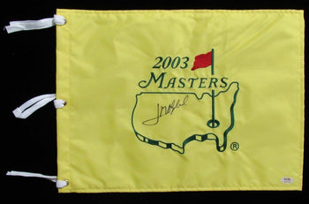 Jose Maria Olazabal Signed/Auto Yellow 2003
