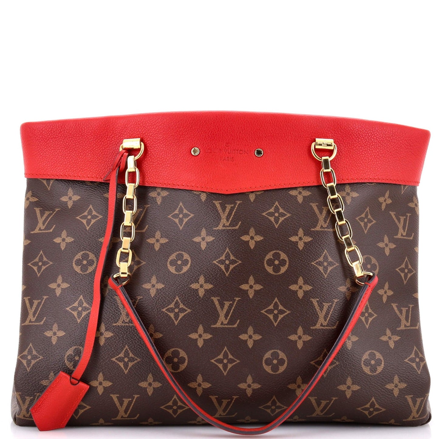 Louis Vuitton Pallas Shopper Monogram Canvas And Calfskin