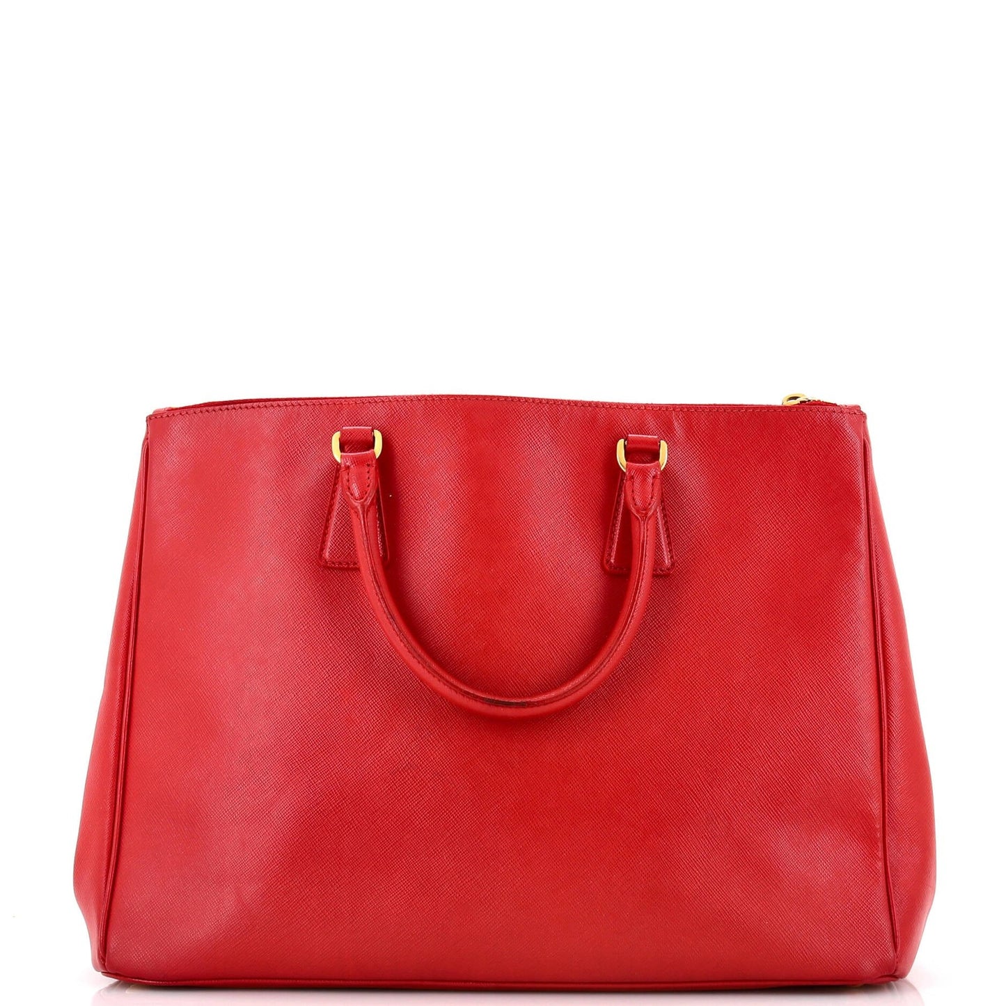 Prada Double Zip Lux Tote Saffiano Leather Large