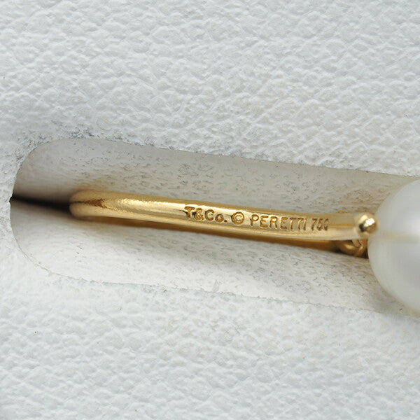 Tiffany&Co. Earrings Pearl By The Yard Freshwater