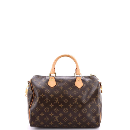 Louis Vuitton Speedy Bandouliere Bag Monogram Canvas 30