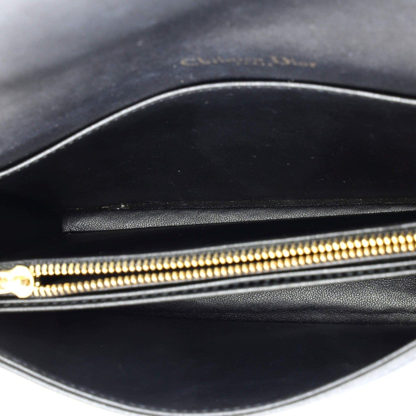 Christian Dior Lady Dior Wallet On Chain Pouch Cannage Quilt Lambskin Long