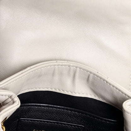 Saint Laurent Nolita Satchel Quilted Leather Mini