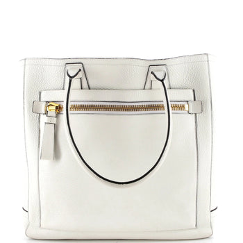 Tom Ford Summer Tote Pebbled Leather Large