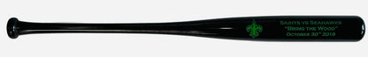 New Orleans Saints Vs Seattle Seahawks Bring The Wood Bat Oct 30 2016 Team Issue