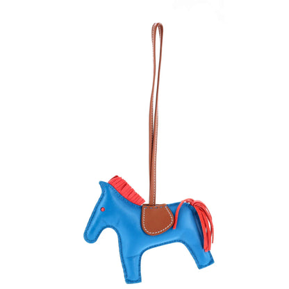 Hermes Grigri Rodeo Bag Charm Leather Mm