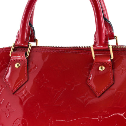 Louis Vuitton Alma Handbag Monogram Vernis Pm